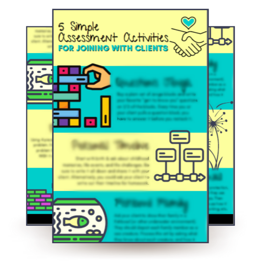 freebie for therapists assessment activities guide