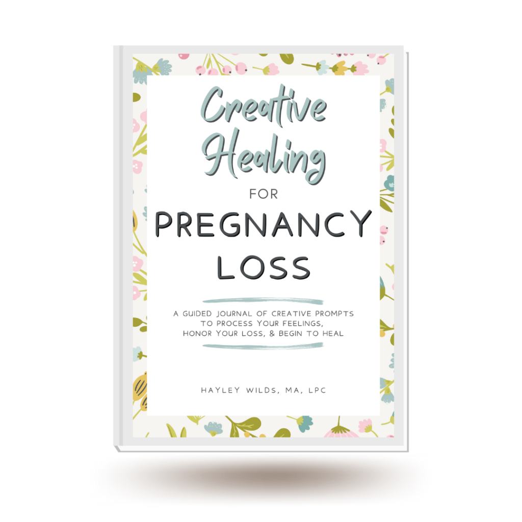 creative healing for pregnancy loss guided journal