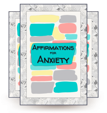 affirmations for anxiety handout for clients therapist freebie for anxiety affirmations