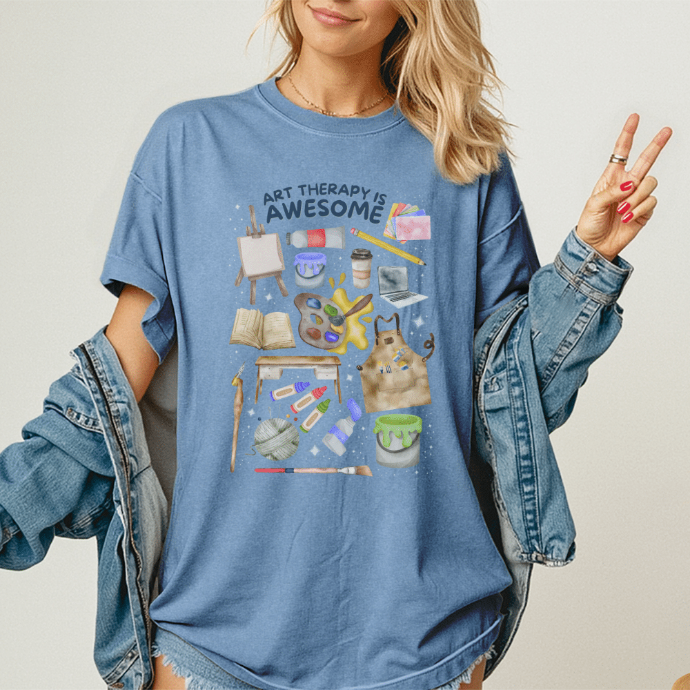 art therapist t-shirt