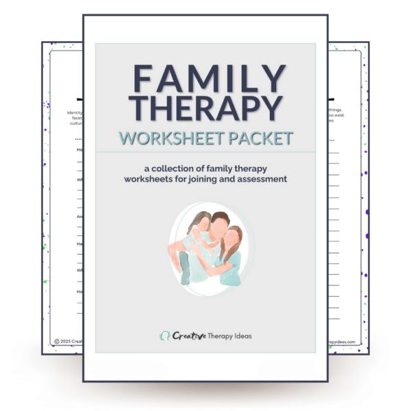 family therapy activity worksheets